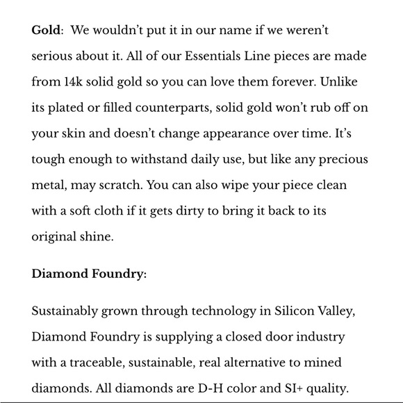 Sophie Monet Earrings - HALF MOON BAR EARRINGS X VRAI & ORO - Picture 8 of 8